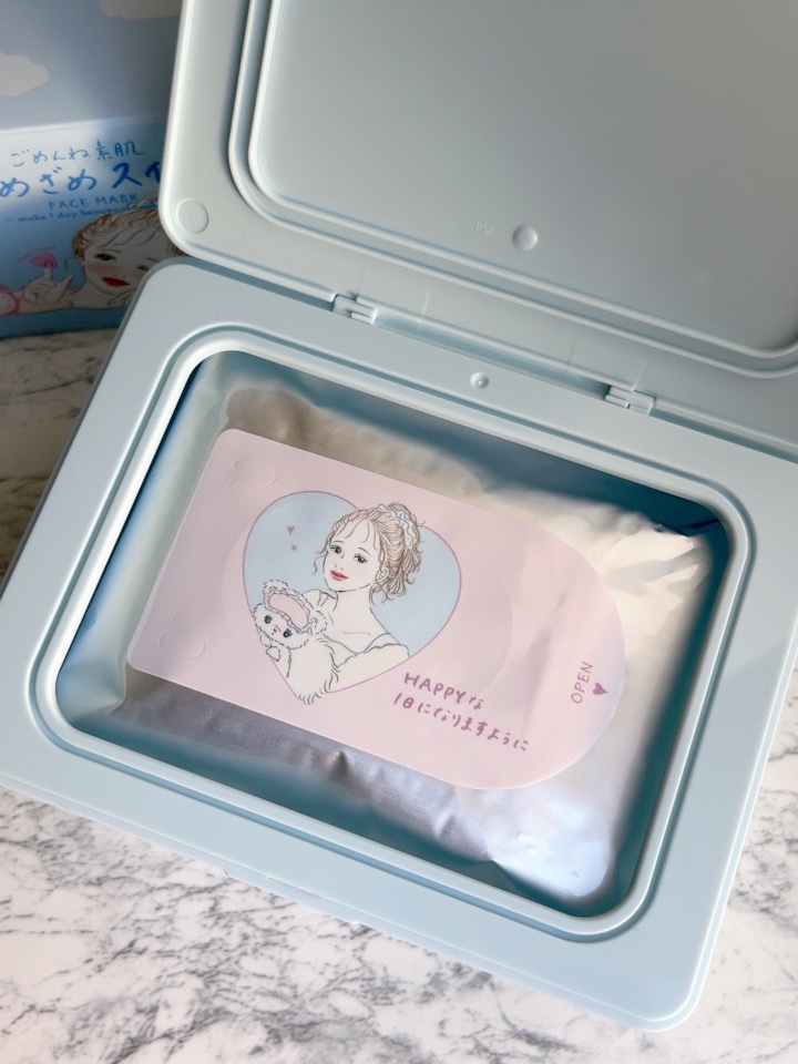 クリアターン ごめんね素肌 おめざめスイッチマスク/クリアターン/シートマスク・パックを使ったクチコミ（2枚目）