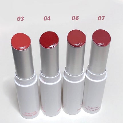 グラスティングメルティングバーム/rom&nd/リップバームを使ったクチコミ(4枚目)