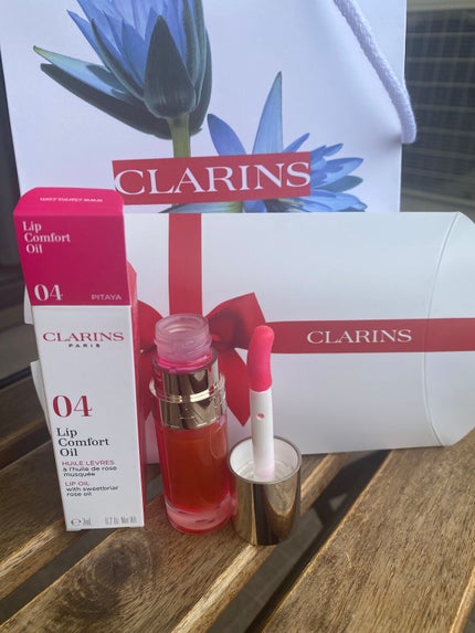 リップコンフォートオイル/CLARINS/リップグロスを使ったクチコミ(2枚目)