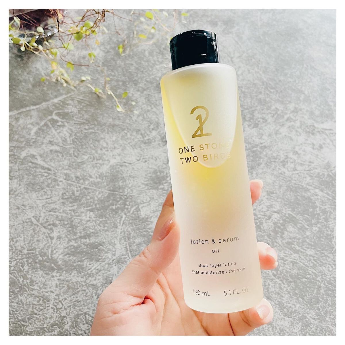 オイルインローション/ONE STONE TWO BIRDS/化粧水を使ったクチコミ（2枚目）