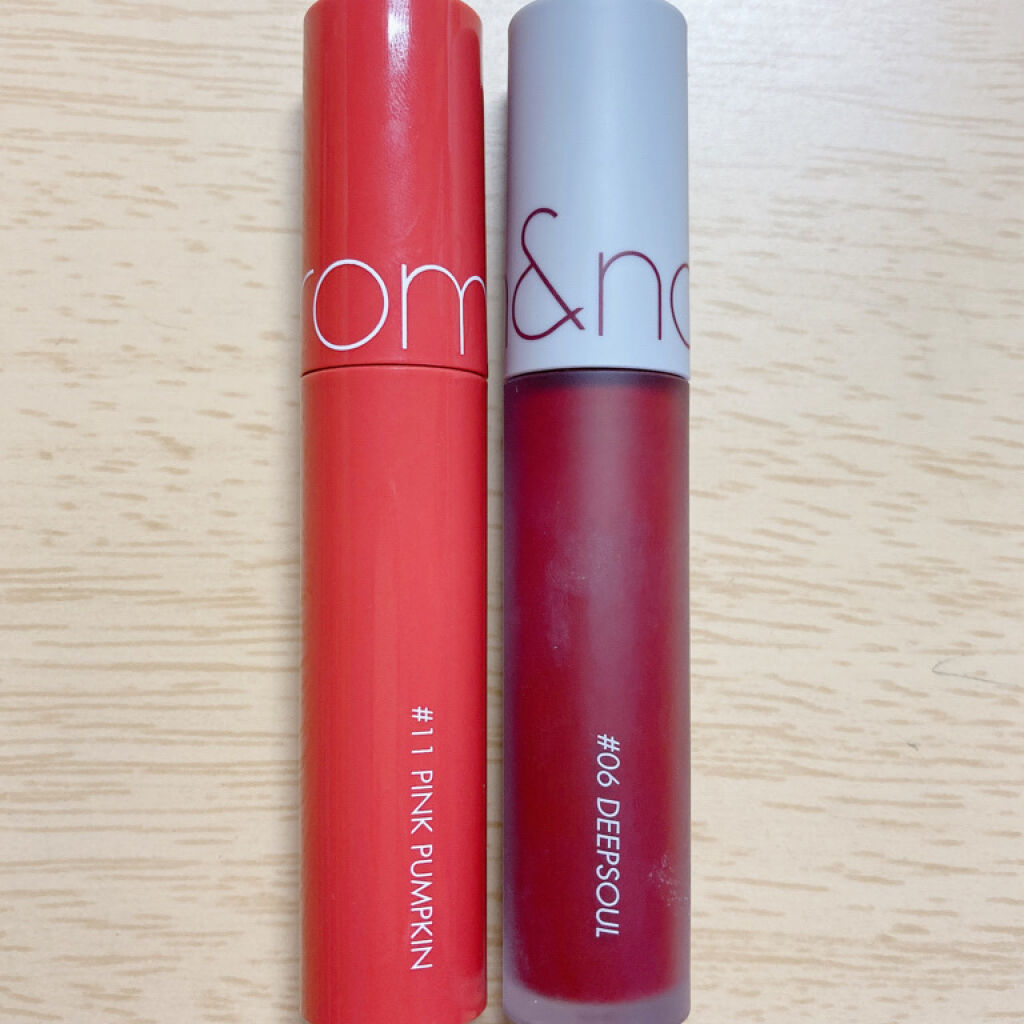 ジューシーラスティングティント/rom&nd/リップティントを使ったクチコミ（1枚目）