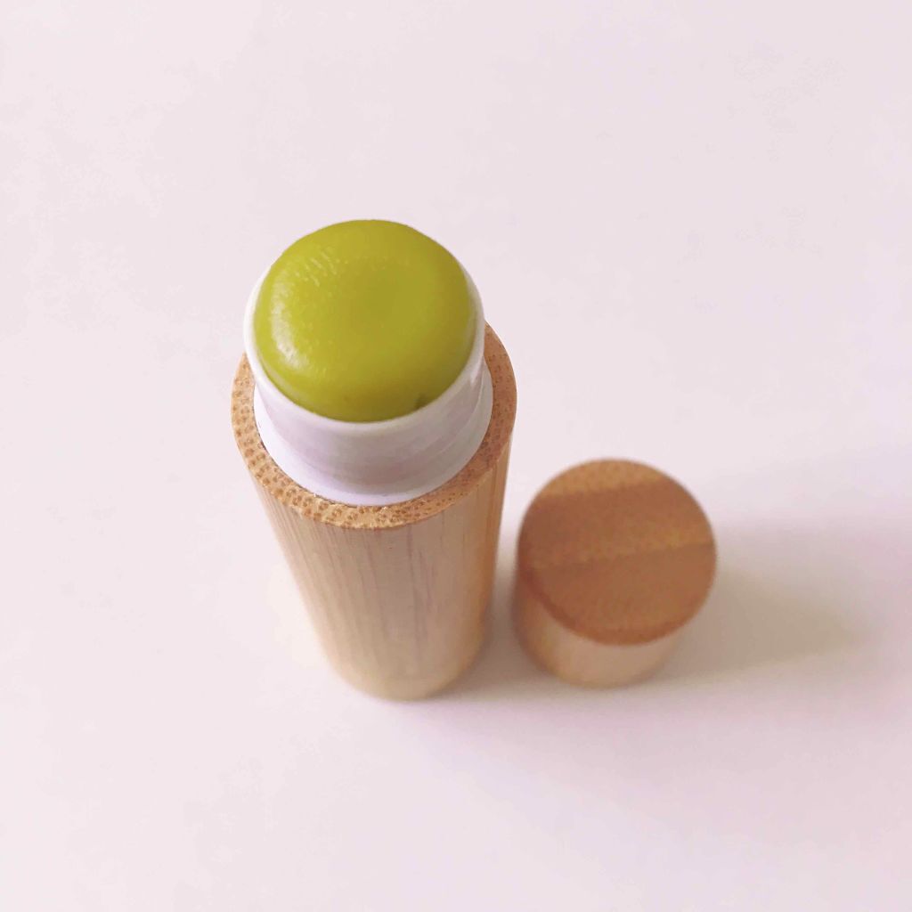 京さんぽりっぷくりーむ 祇園辻利 「抹茶」 Matcha green tea/しゃぼんやぽっち/リップクリームを使ったクチコミ（2枚目）