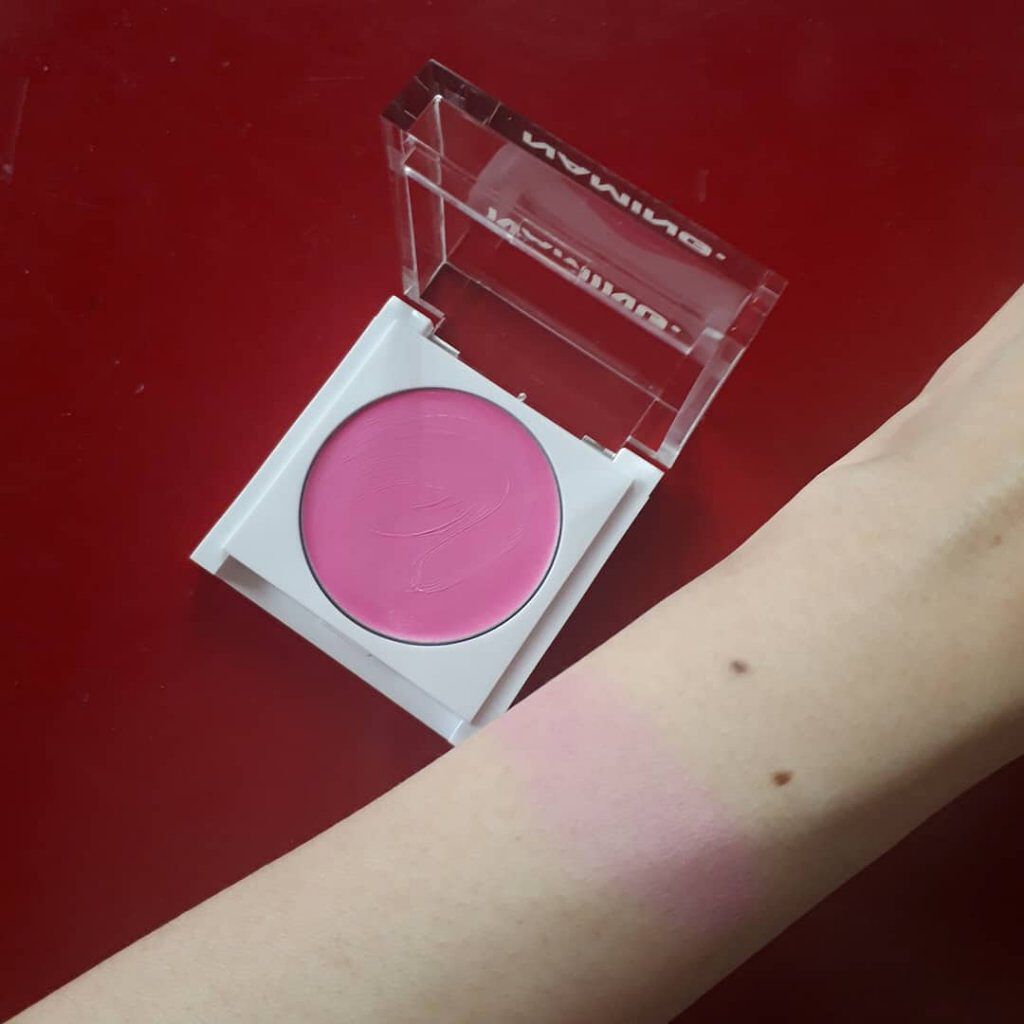 プレイフル クリーム ブラッシュ PKR01 BLISSFUL/NAMING./ジェル・クリームチークを使ったクチコミ（2枚目）