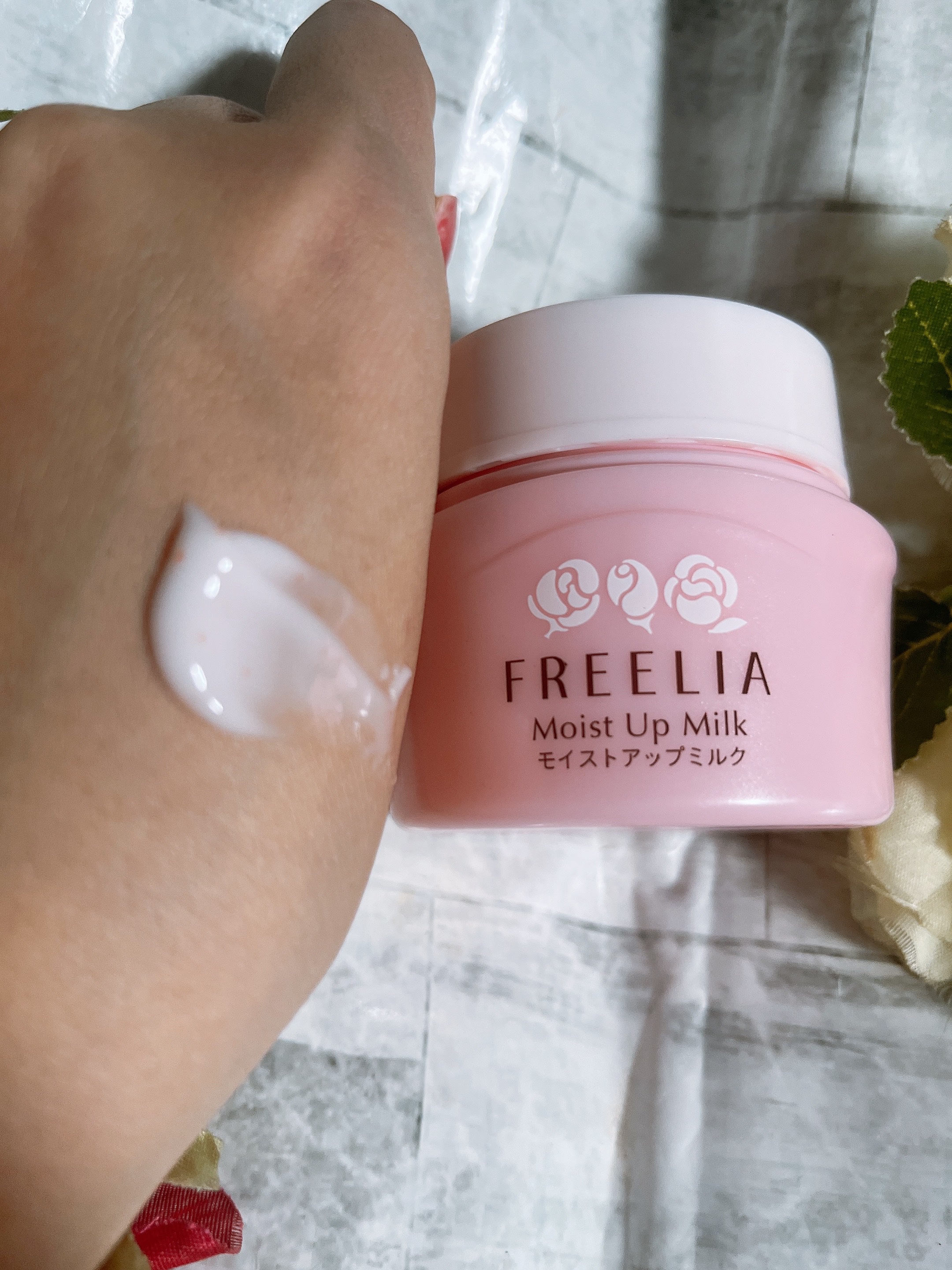 フリーリア モイストアップミルクE /コープ/乳液を使ったクチコミ（2枚目）