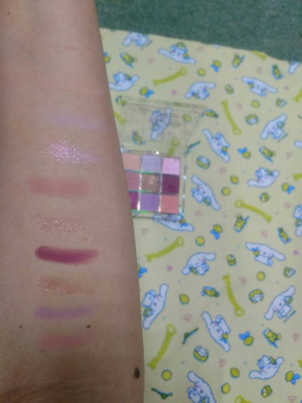 クォーツ 9色アイシャドウパレット(ドリームランドアイシャドウ)/ZEESEA/アイシャドウパレットを使ったクチコミ(4枚目)