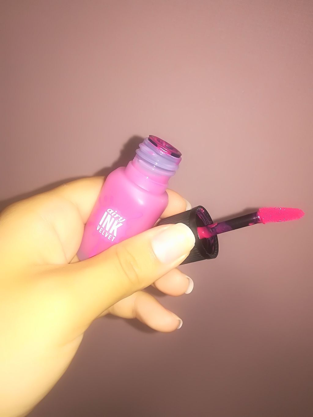 インク エアリー ベルベット/PERIPERA/口紅を使ったクチコミ(2枚目)