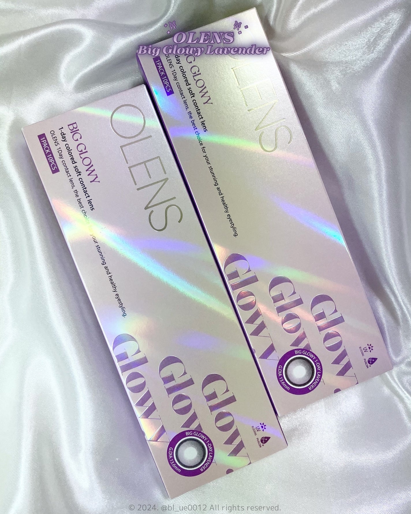 Big Glowy 1day/OLENS/ワンデー(1DAY)カラコンを使ったクチコミ(2枚目)