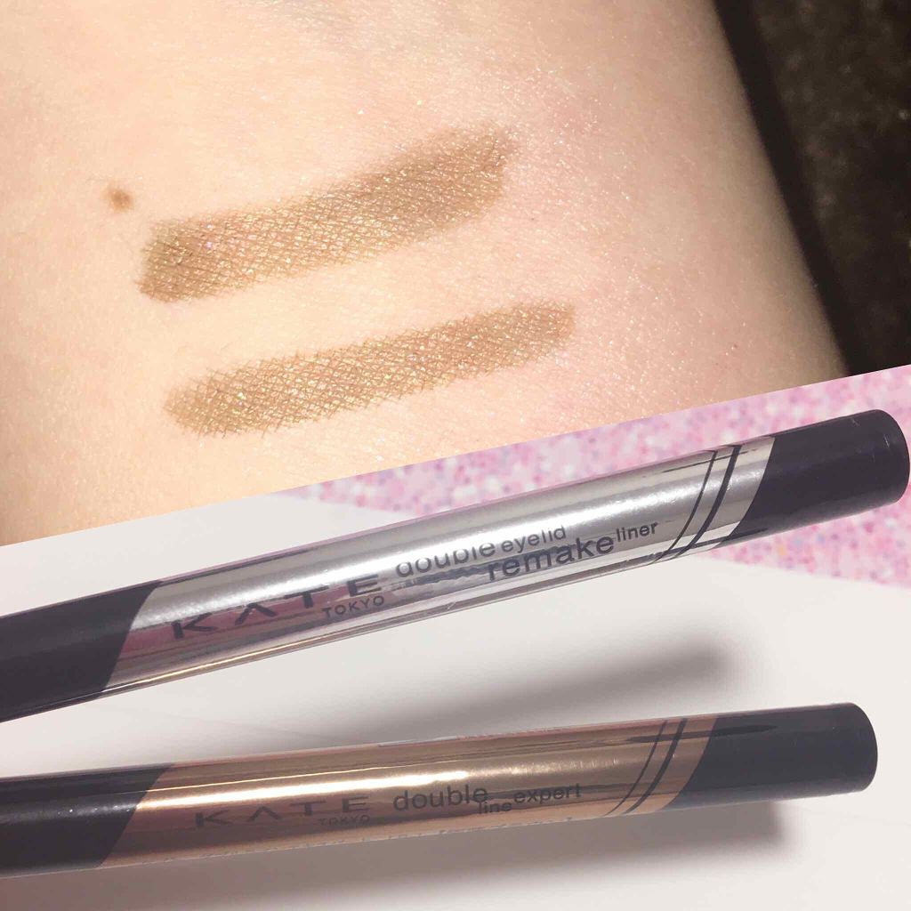 ダブルラインフェイカー/KATE/リキッドアイライナーを使ったクチコミ（2枚目）