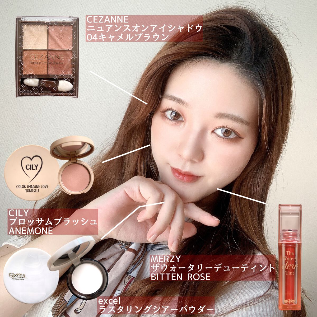 ラスタリングシアーパウダー/excel/プレストパウダーを使ったクチコミ（1枚目）