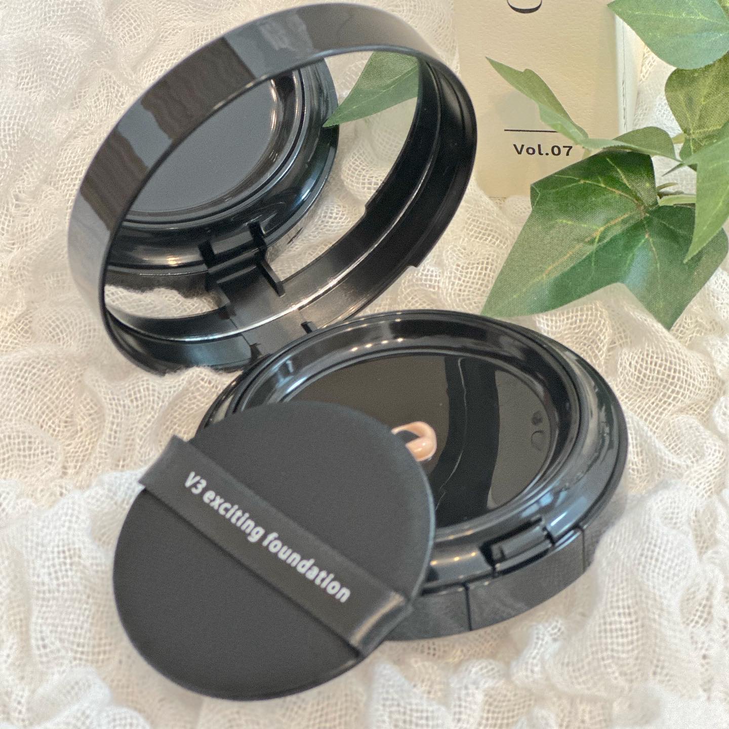 V3 エキサイティングファンデーション/SPICARE/クッションファンデーションを使ったクチコミ（2枚目）