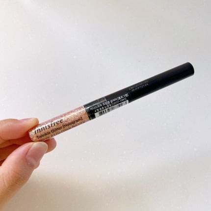 トゥインクル グリッター/innisfree/リキッドアイライナーを使ったクチコミ(2枚目)