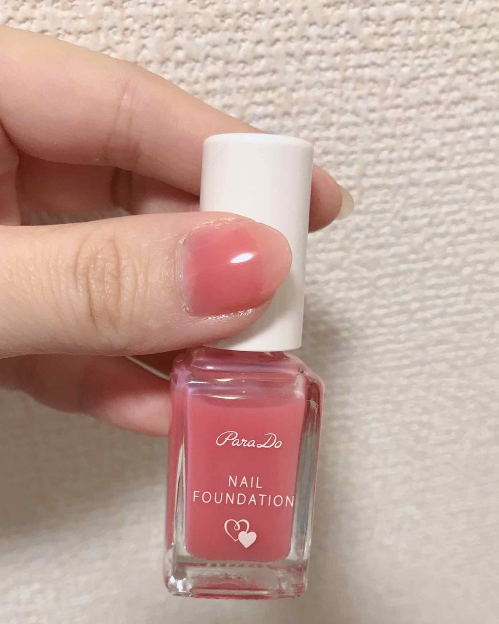 ネイルファンデーション/パラドゥ/マニキュアを使ったクチコミ（1枚目）