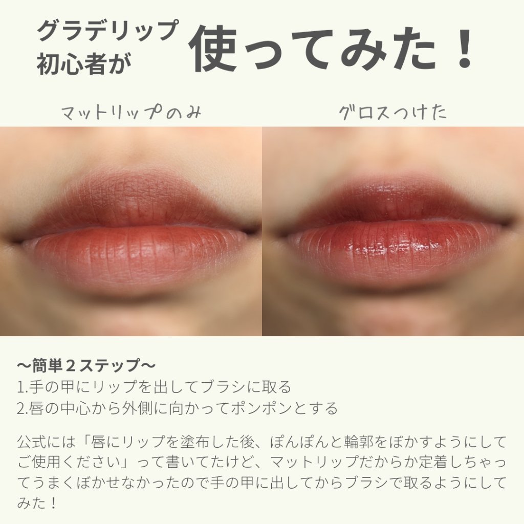 テクニカルリップブラシ/Ririmew/メイクブラシを使ったクチコミ（3枚目）