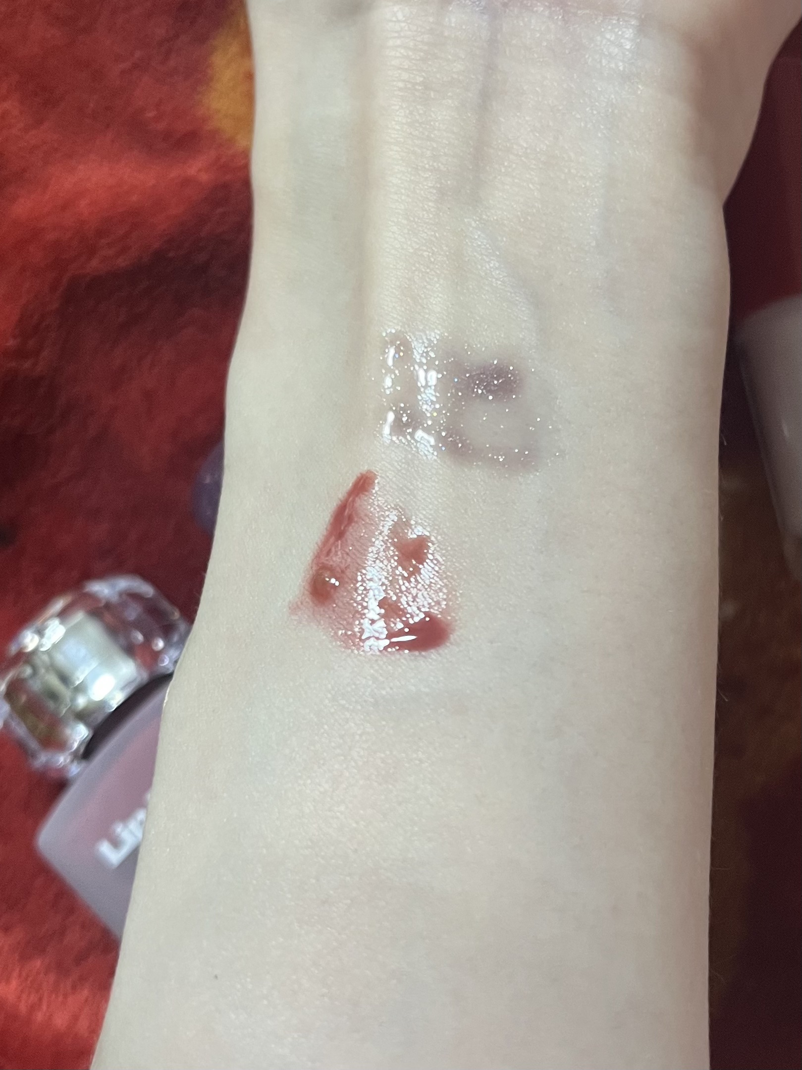 リップポーション アクアグロー/alternativestereo/リップグロスを使ったクチコミ（2枚目）