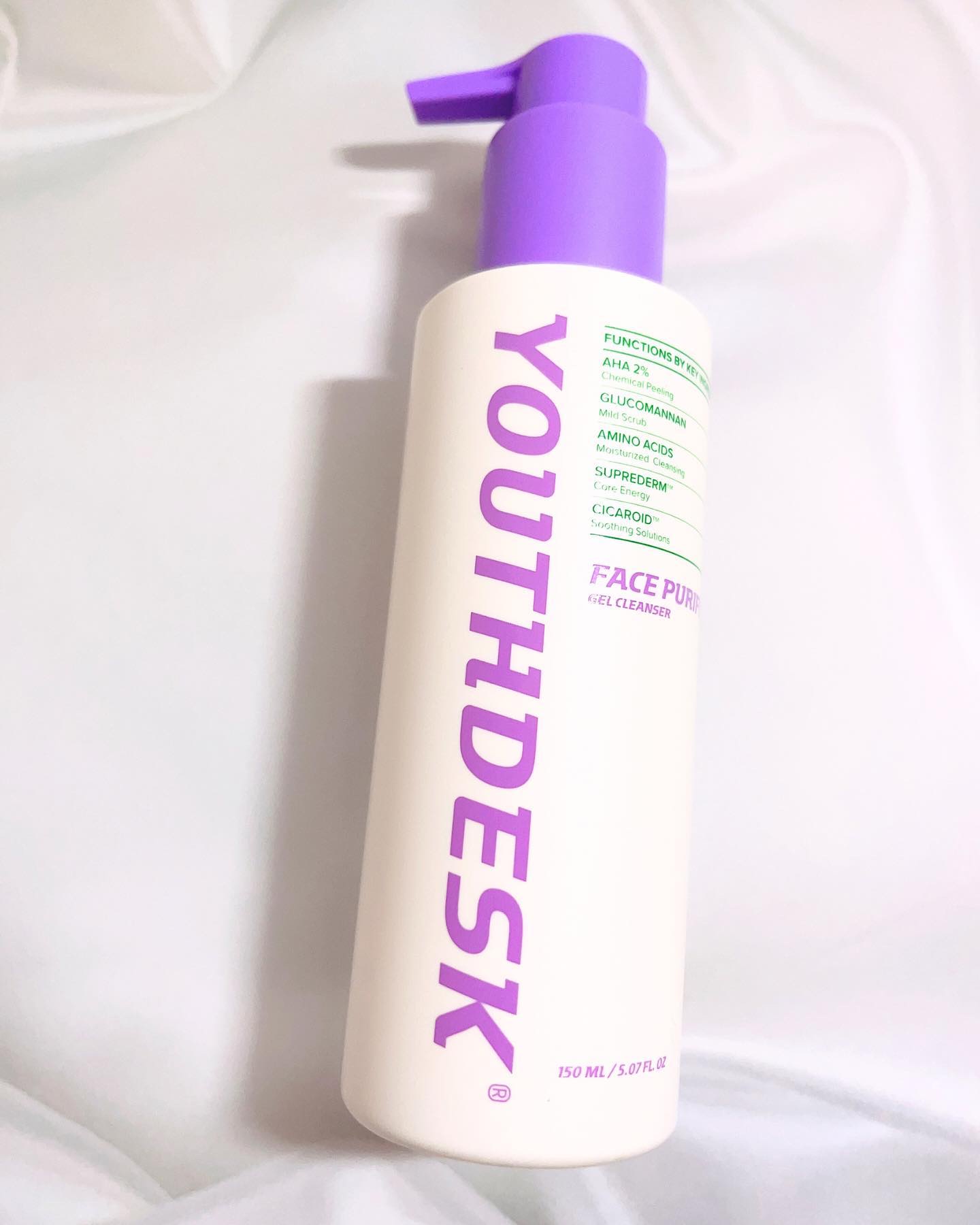 フェースピュリファイアジェルクレンザー/YOUTHDESK/クレンジングジェルを使ったクチコミ（2枚目）