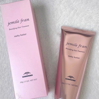 ジェミールフラン メルティバターのクチコミ「jemile fran🎀🫧✨

美容師さんもオススメするヘアバター！
リピートしたくなる！
私.....」（2枚目）