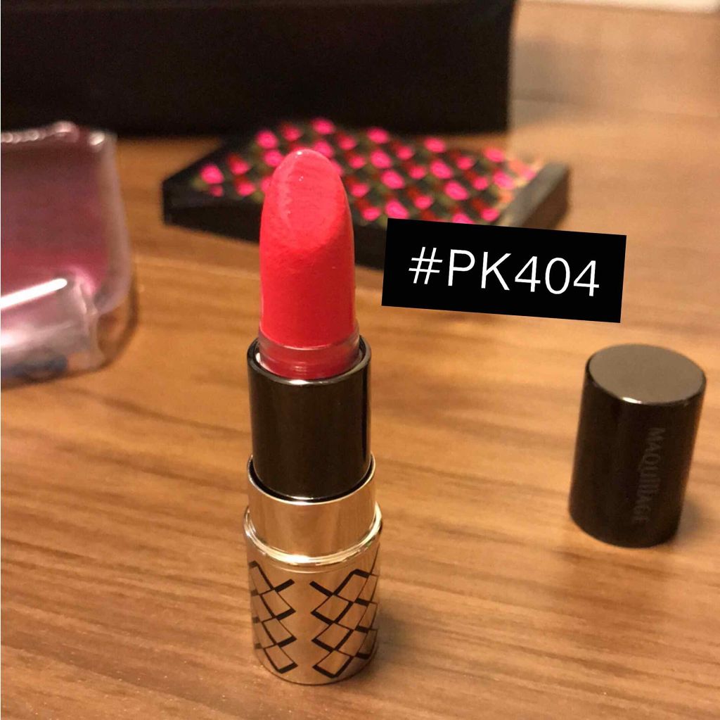 ルージュ ミニ/マキアージュ/口紅を使ったクチコミ（2枚目）