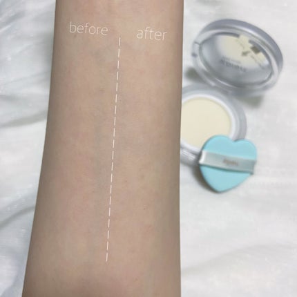 ウォーターロック サラサラパクト/A’pieu/フェイスパウダーを使ったクチコミ(3枚目)