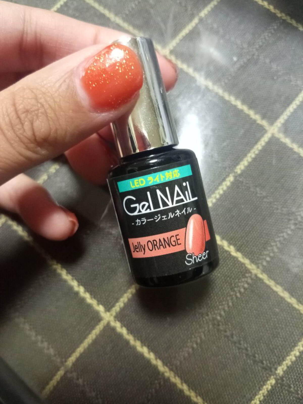 ジェルネイル(ライト対応)/セリア/ジェルネイルを使ったクチコミ(3枚目)