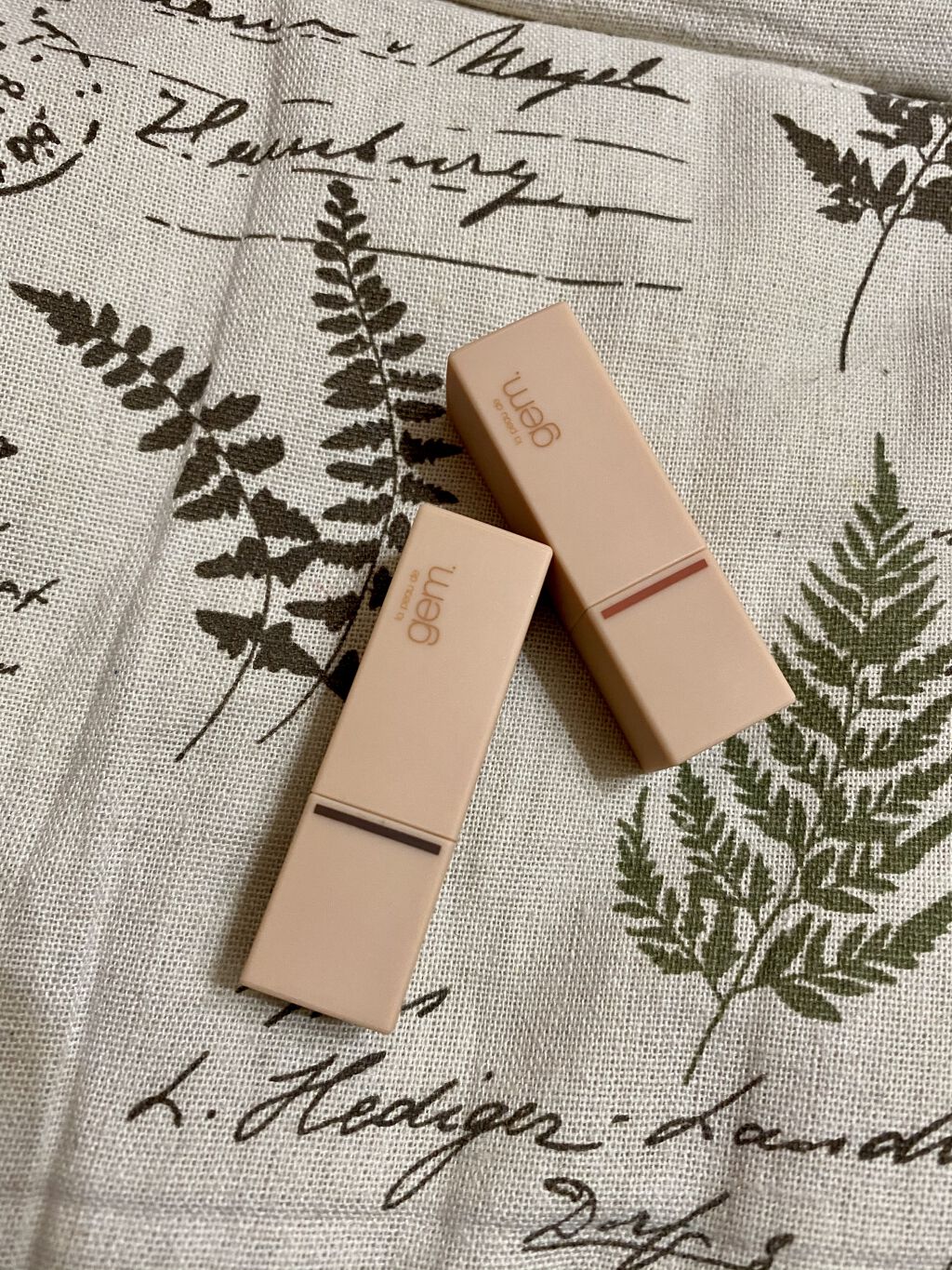 gemini lip stick(tint)/la peau de gem./口紅を使ったクチコミ（1枚目）