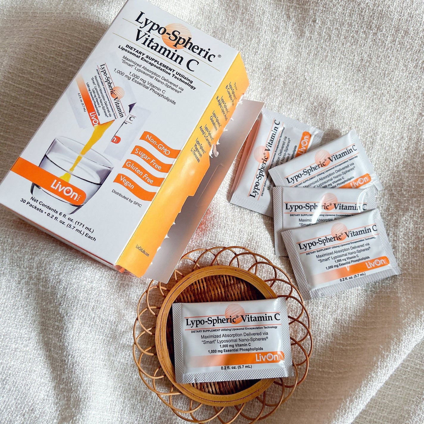 リポスフェリック ビタミンC(リポソーム ビタミンC)/Lypo-Spheric/美容サプリメントを使ったクチコミ(1枚目)