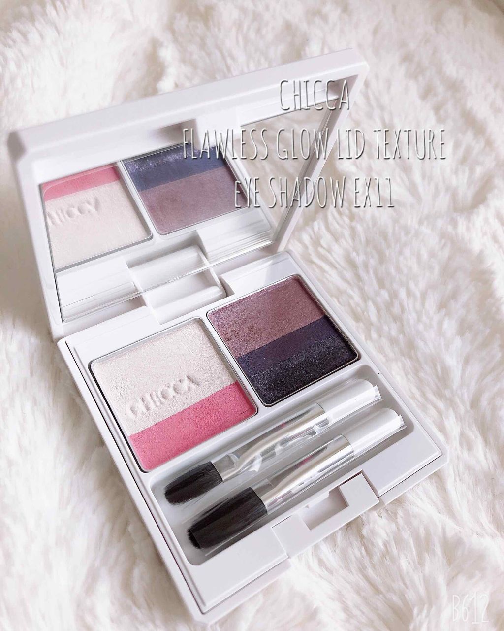 フローレスグロウ リッドテクスチャー アイシャドウ/CHICCA/アイシャドウパレットを使ったクチコミ（1枚目）
