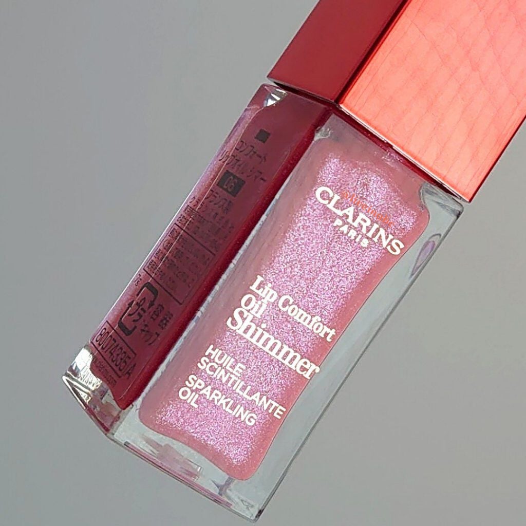 コンフォート リップオイル シマー/CLARINS/リップグロスを使ったクチコミ(4枚目)