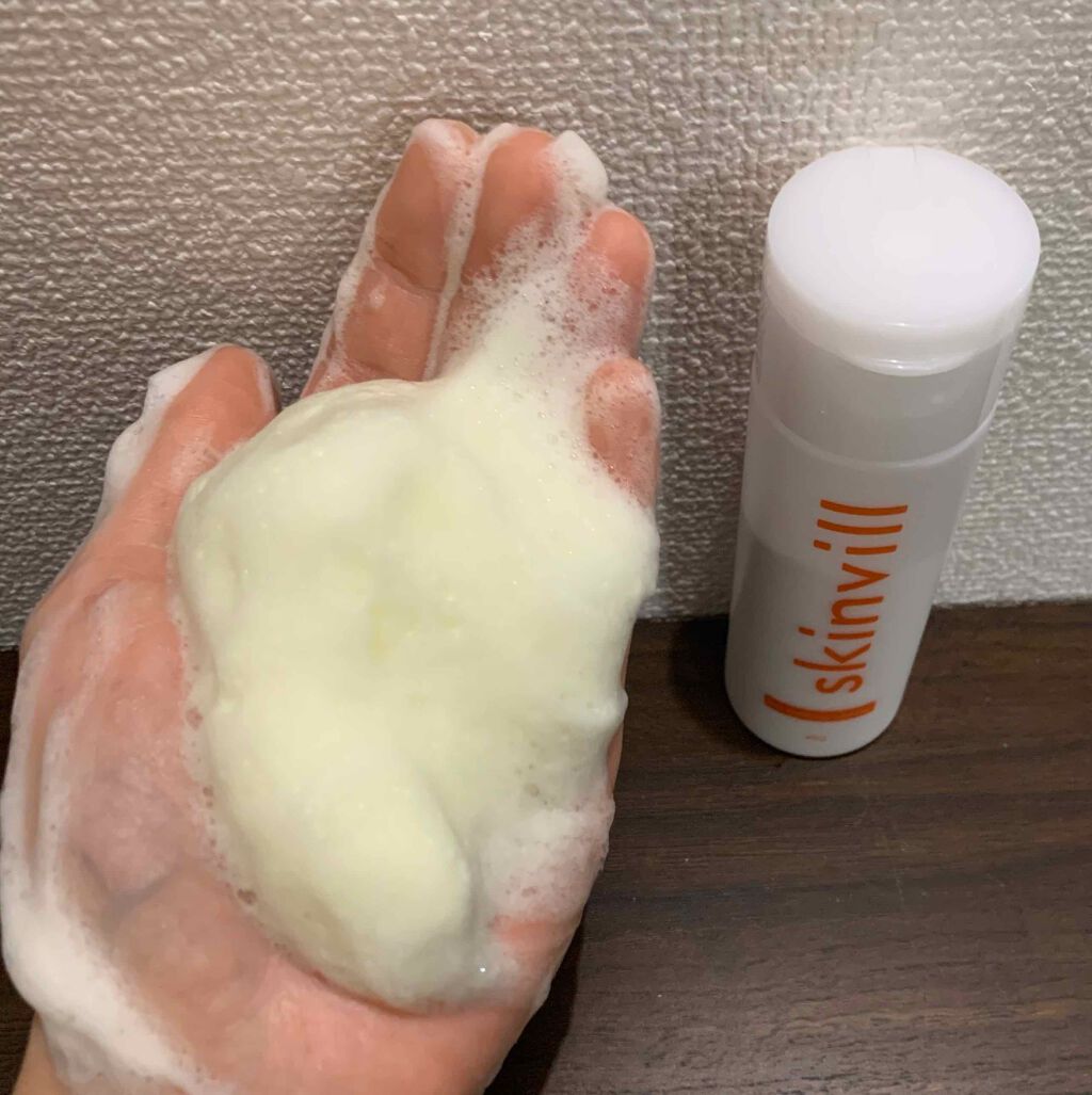 ホットウォッシングパウダー/skinvill/洗顔パウダーを使ったクチコミ（3枚目）