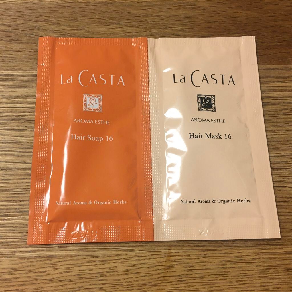アロマエステ ヘアソープ21/ヘアマスク21/ラ・カスタ/市販シャンプーを使ったクチコミ(1枚目)