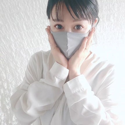 あたりちゃん♥️フォロバ&イイネ返し on LIPS 「日本製の洗える布マスク!福井の下着縫製メーカーの機能的マスク『..」(1枚目)