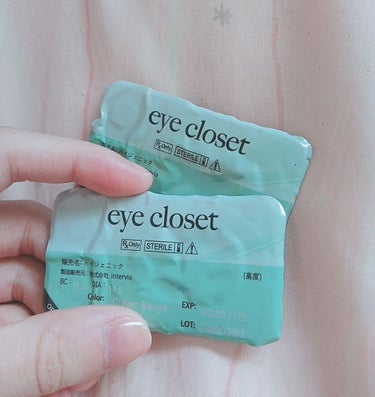 eye closet 1month クリアベージュ/EYE CLOSET/１ヶ月（１MONTH）カラコンを使ったクチコミ（1枚目）