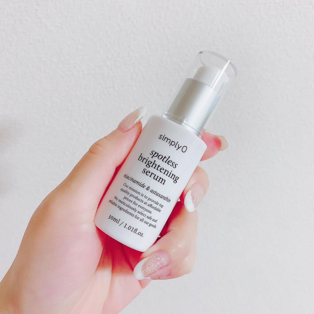 スポットレス ブライトニングセラム/シンプリオ/美容液を使ったクチコミ(1枚目)
