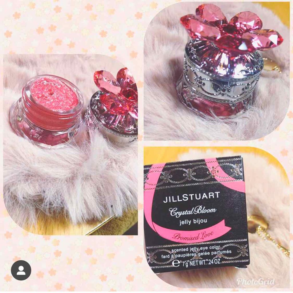 ジルスチュアート クリスタルブルーム ジェリービジュー 05 Promised Love/JILL STUART/ジェル・クリームアイシャドウを使ったクチコミ（1枚目）