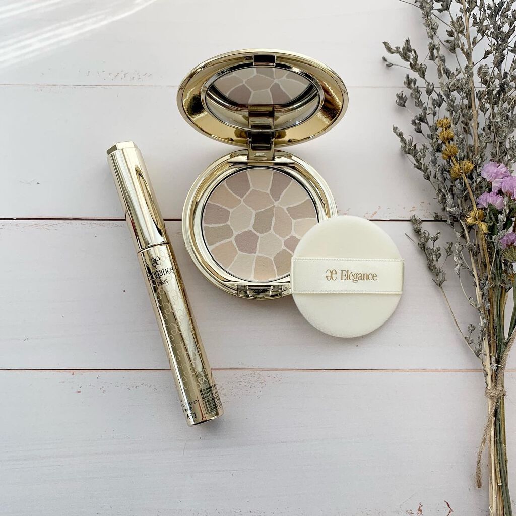 ラ プードル オートニュアンス/Elégance/プレストパウダーを使ったクチコミ（1枚目）