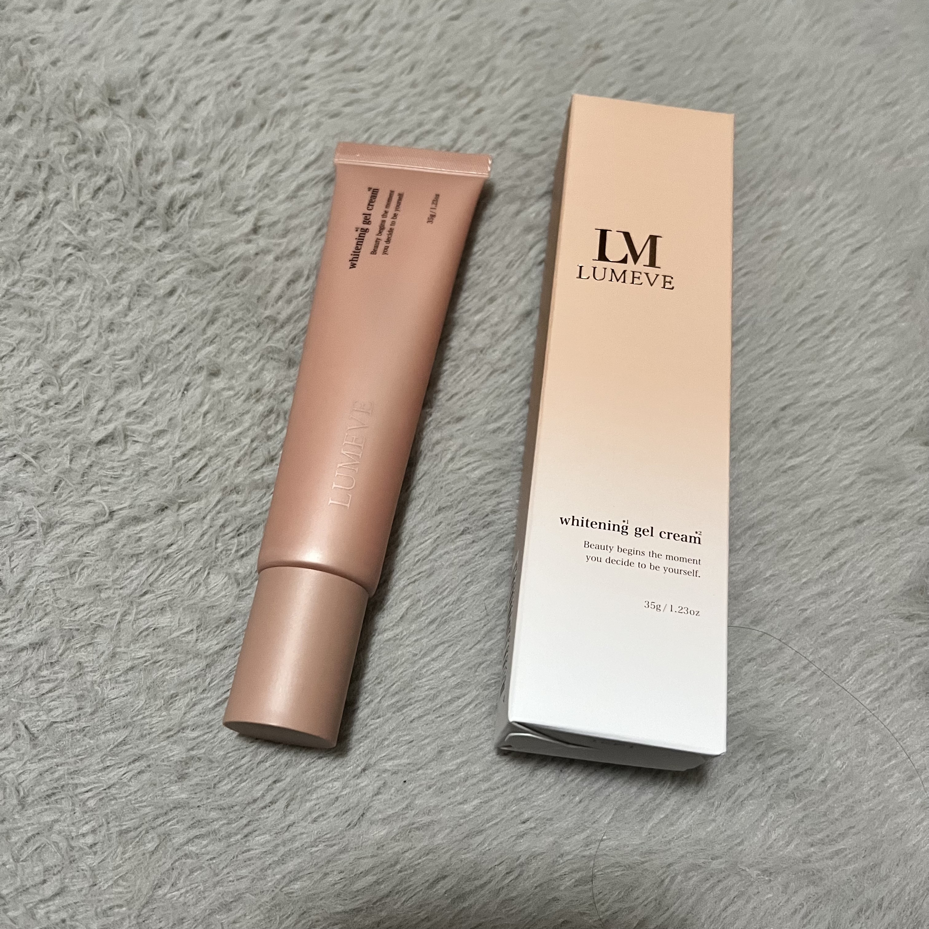 LUMEVEホワイトニングゲルクリーム/LUMEVE/デリケートゾーンケアを使ったクチコミ（1枚目）