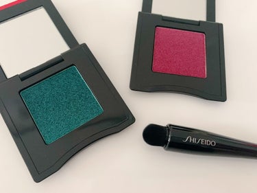 ポップ パウダージェル アイシャドウ 18 Doki-Doki Red/SHISEIDO/パウダーアイシャドウを使ったクチコミ（2枚目）