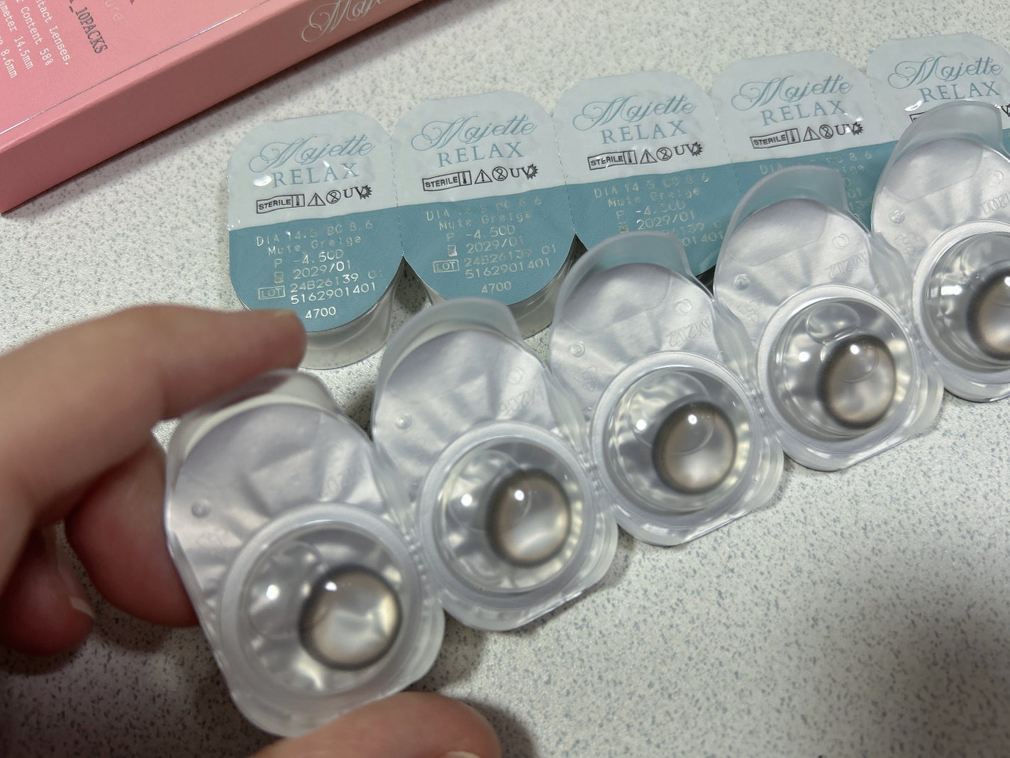 マジェット リラックス/Majette/ワンデー(1DAY)カラコンを使ったクチコミ(3枚目)