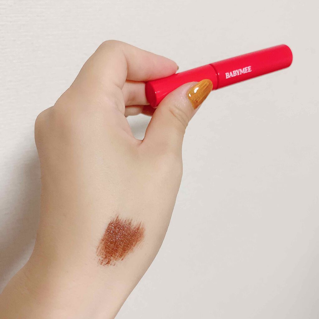 ニュアンスカラーマスカラ/BABYMEE/マスカラを使ったクチコミ(3枚目)