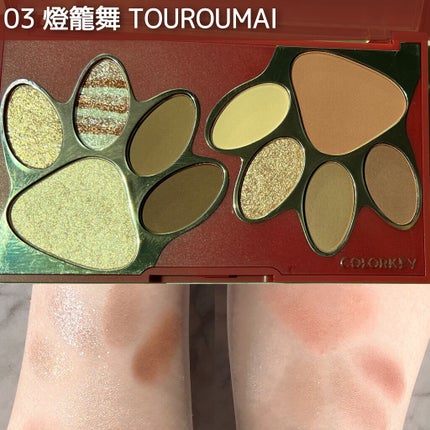 トラ十色アイシャドウパレット/COLORKEY/アイシャドウパレットを使ったクチコミ(6枚目)