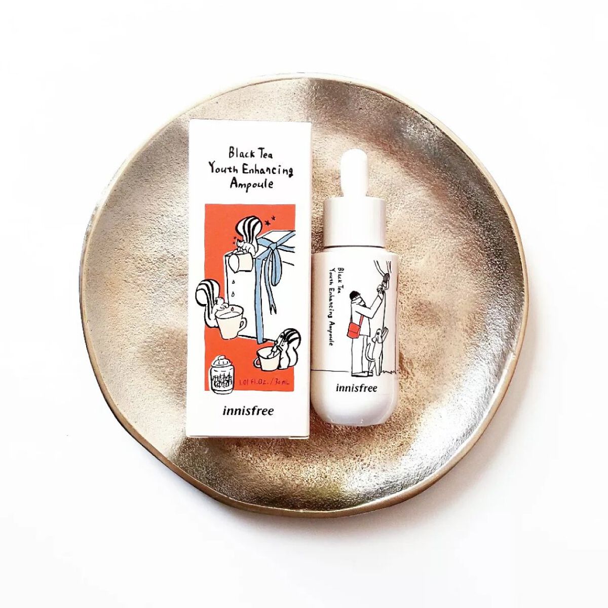 ブラックティー ユース セラム/innisfree/美容液を使ったクチコミ（1枚目）