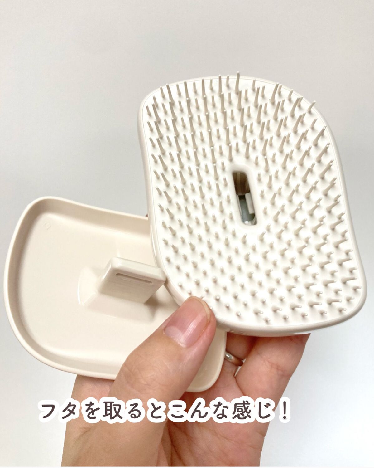 コンパクトスタイラー/TANGLE TEEZER/ヘアブラシを使ったクチコミ(4枚目)