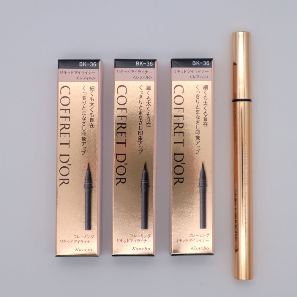 フレーミングリキッドアイライナー/コフレドール/リキッドアイライナーを使ったクチコミ(1枚目)