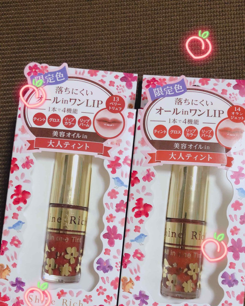 オールインワンティント/シャインリッチ/リップティントを使ったクチコミ（1枚目）