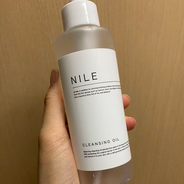 NILE バランシングクレンジングオイル のクチコミ「使い切りクレンジング（オイル）

香りが良い🍊
パケがシンプルで良い

メイクは大体落ちるけど.....」（1枚目）