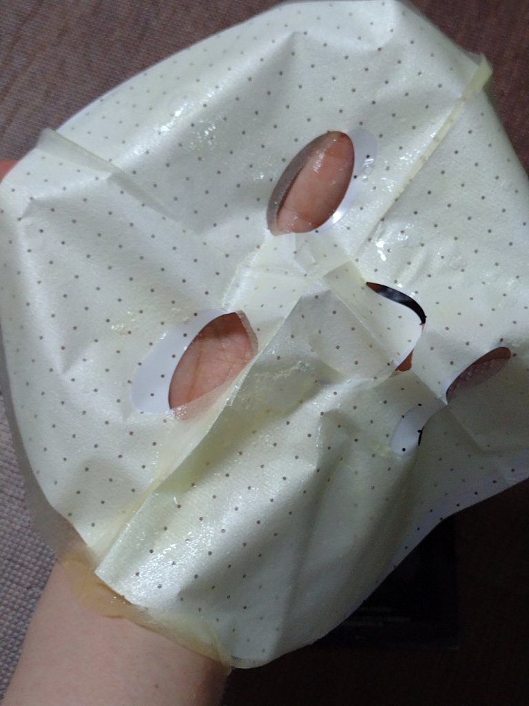 ハニールミナスロイヤル プロポリスマスクアルファ/JMsolution/シートマスク・パックを使ったクチコミ（2枚目）