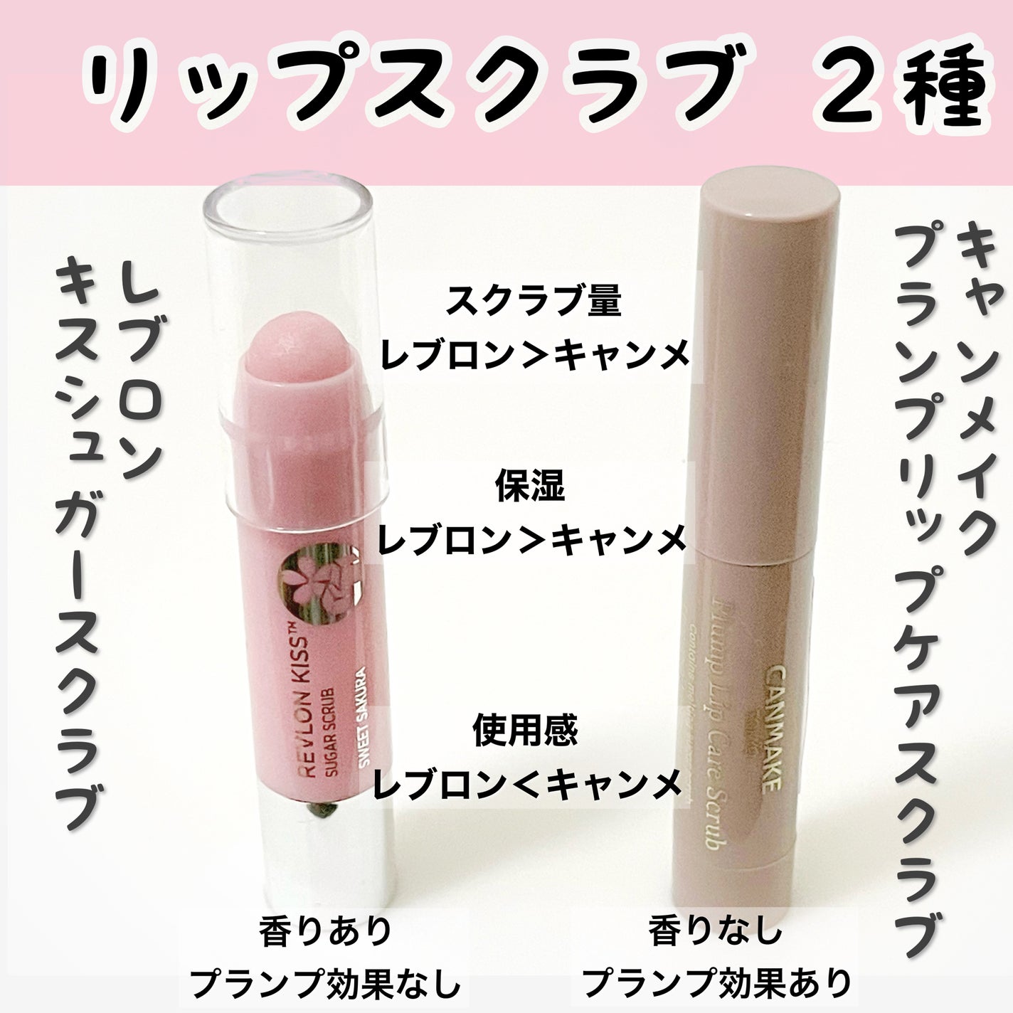 レブロン キス シュガー スクラブ/REVLON/リップスクラブを使ったクチコミ(1枚目)