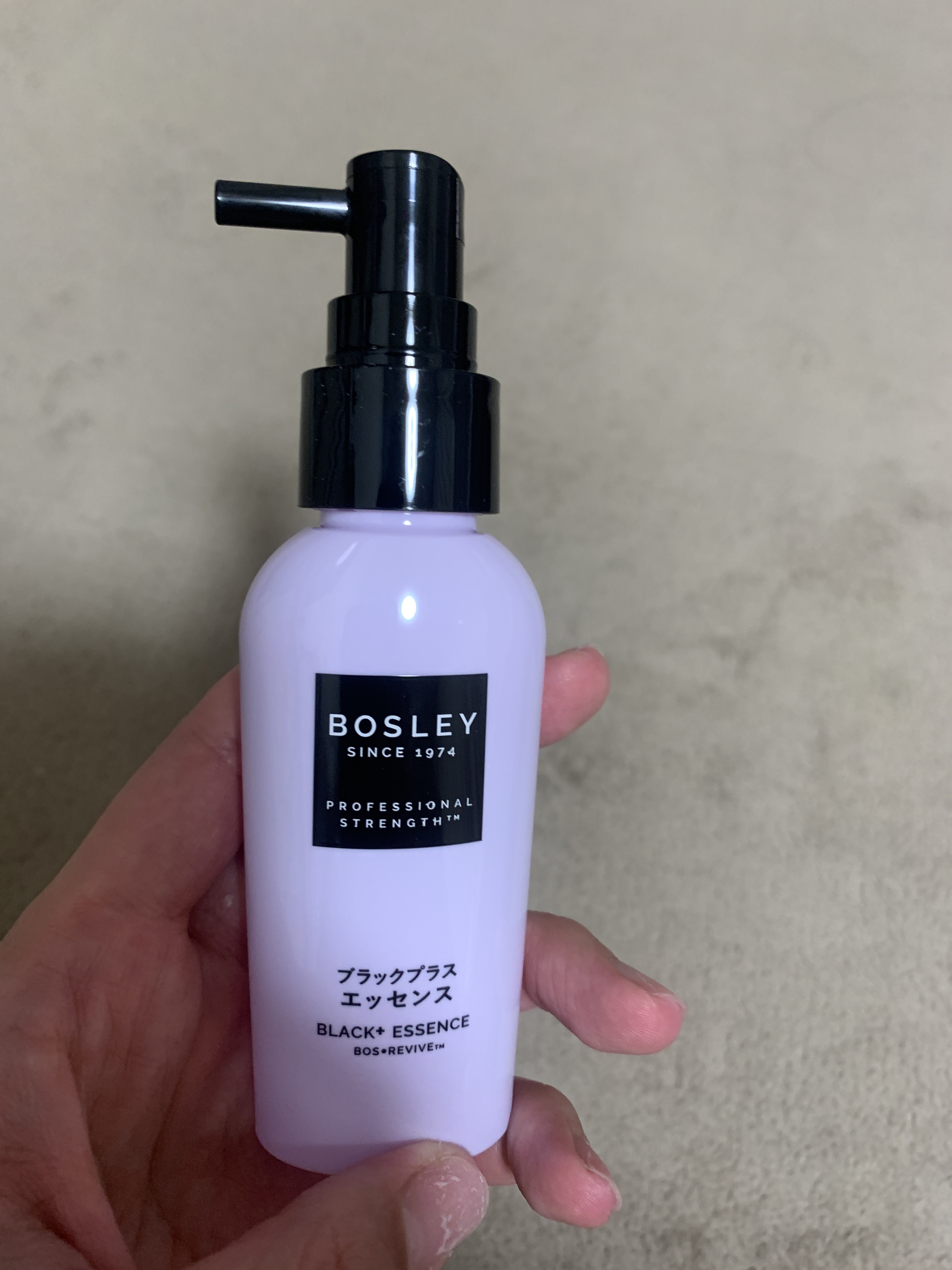 ブラックプラス スカルプエッセンス/ボズレー/頭皮ローションを使ったクチコミ（1枚目）