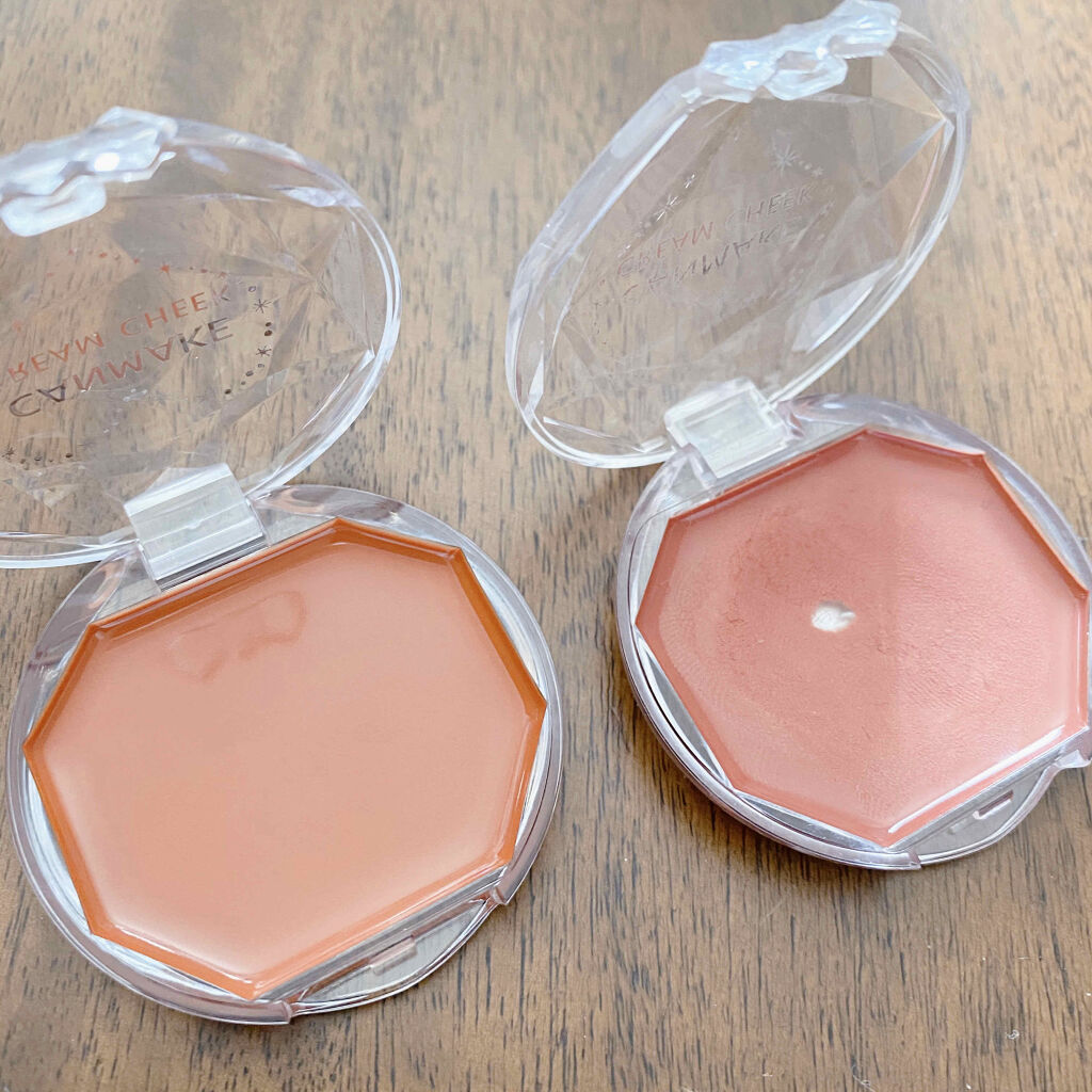 クリームチーク/キャンメイク/ジェル・クリームチークを使ったクチコミ（2枚目）