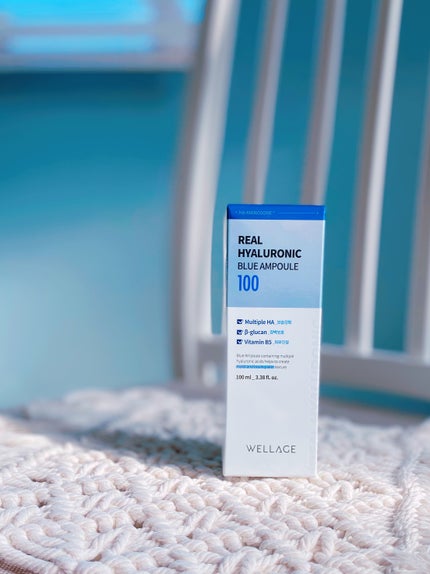 リアルヒアルロニックブルーアンプル 100/Wellage/美容液を使ったクチコミ(1枚目)