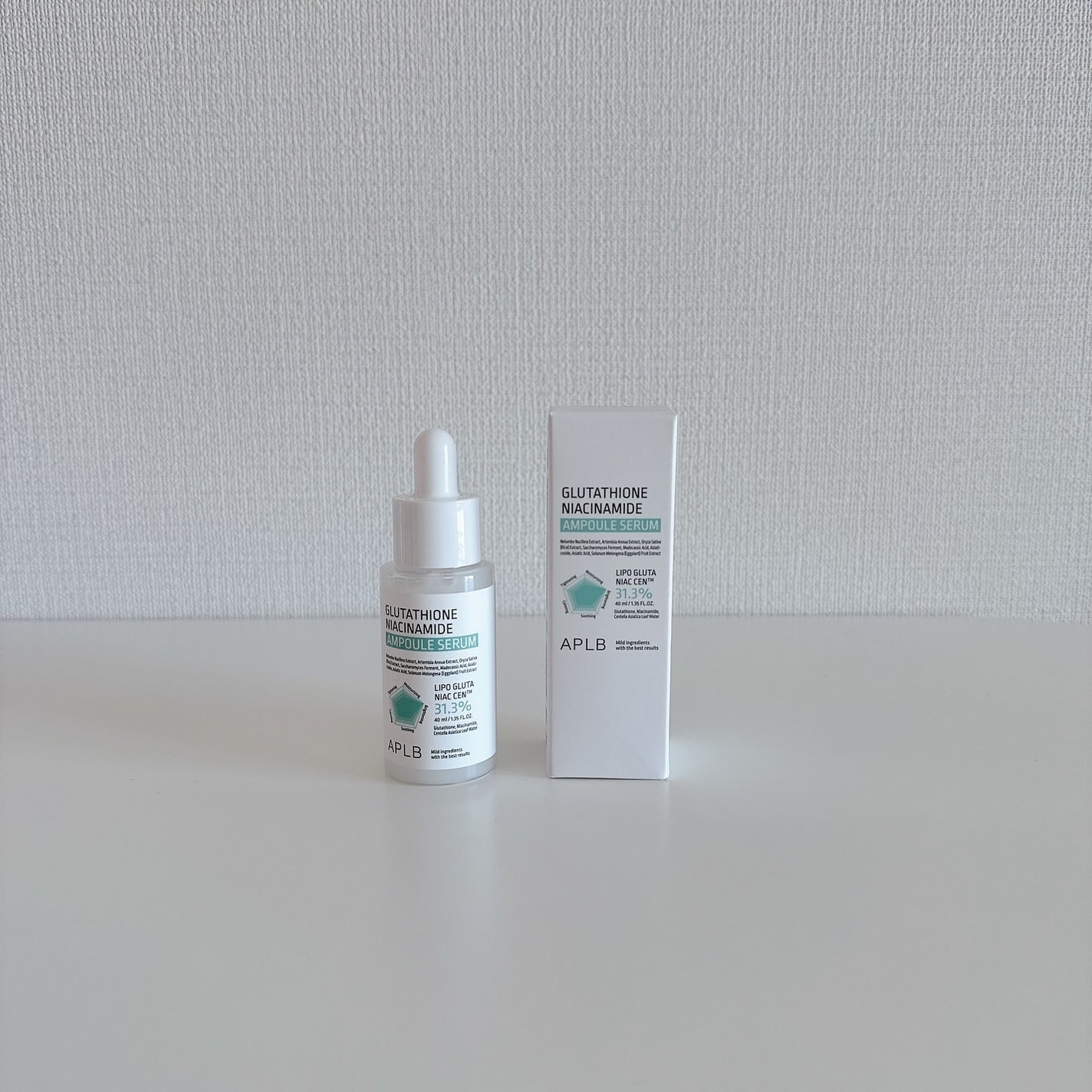 グルタチオンナイアシンアミドアンプルセラム/APLB/美容液を使ったクチコミ(6枚目)